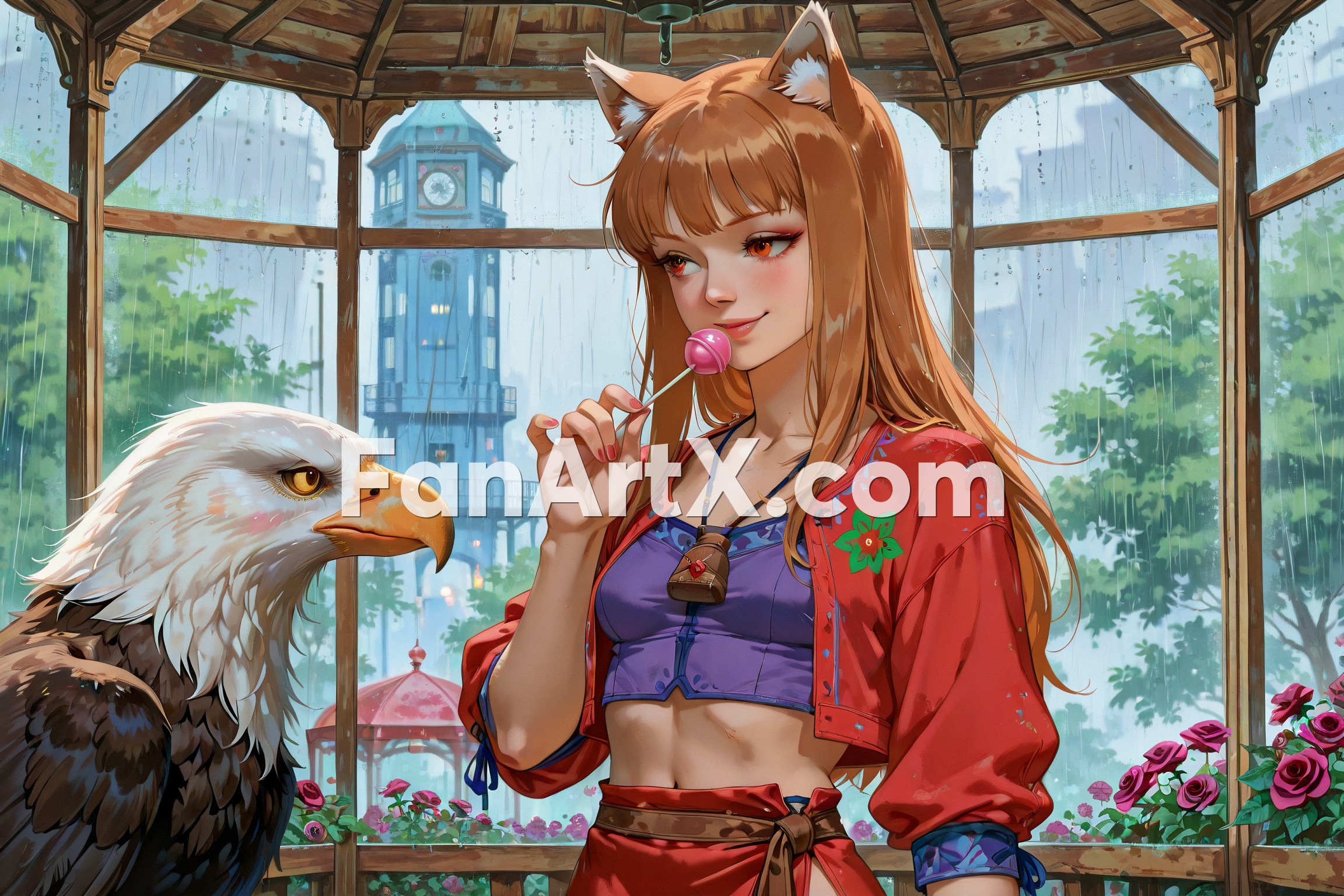 Holo fanart - Spice and Wolf characters 2471765